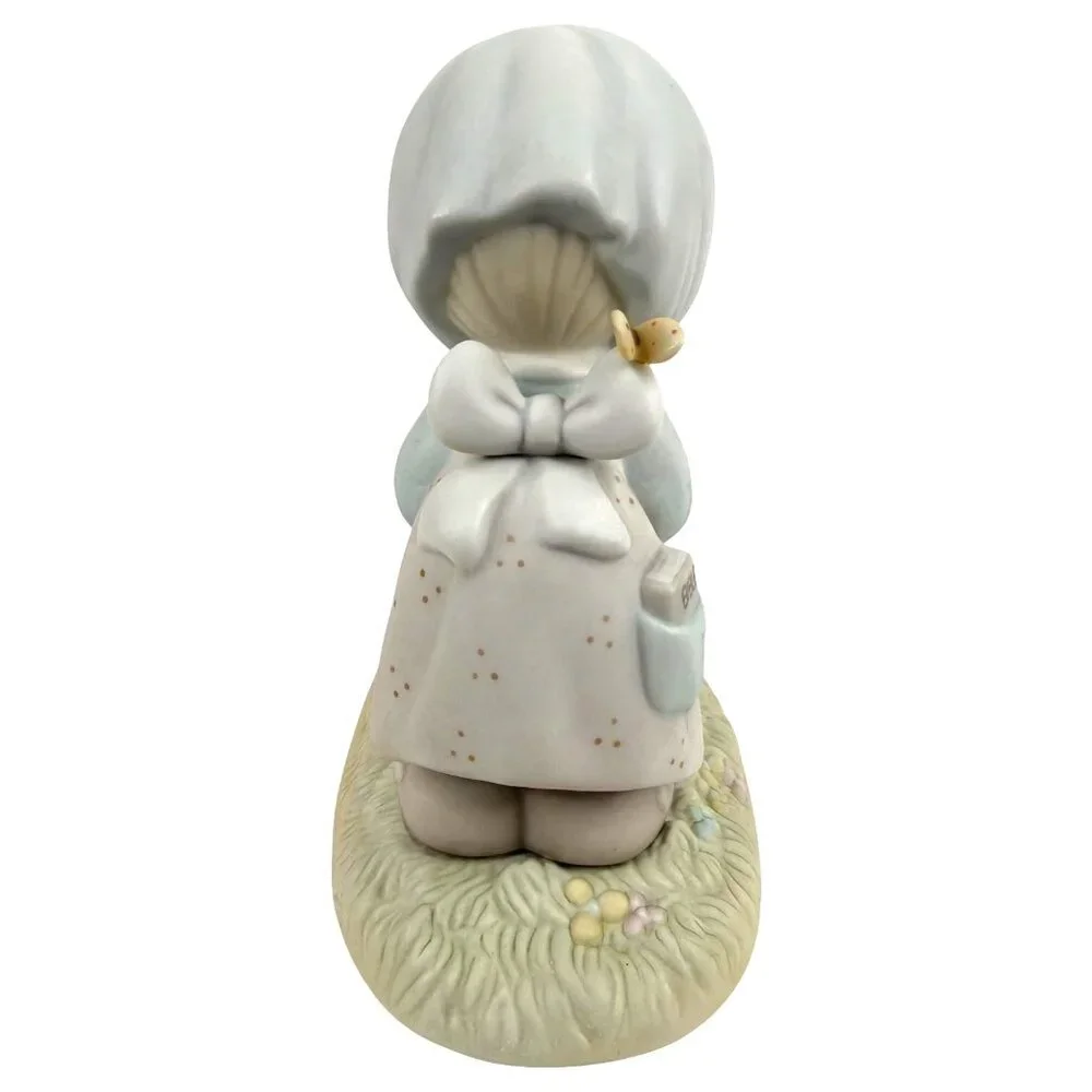 1987 Precious Moments Feed My Sheep Members Only‎ Figurine W/ Original Box & Tag